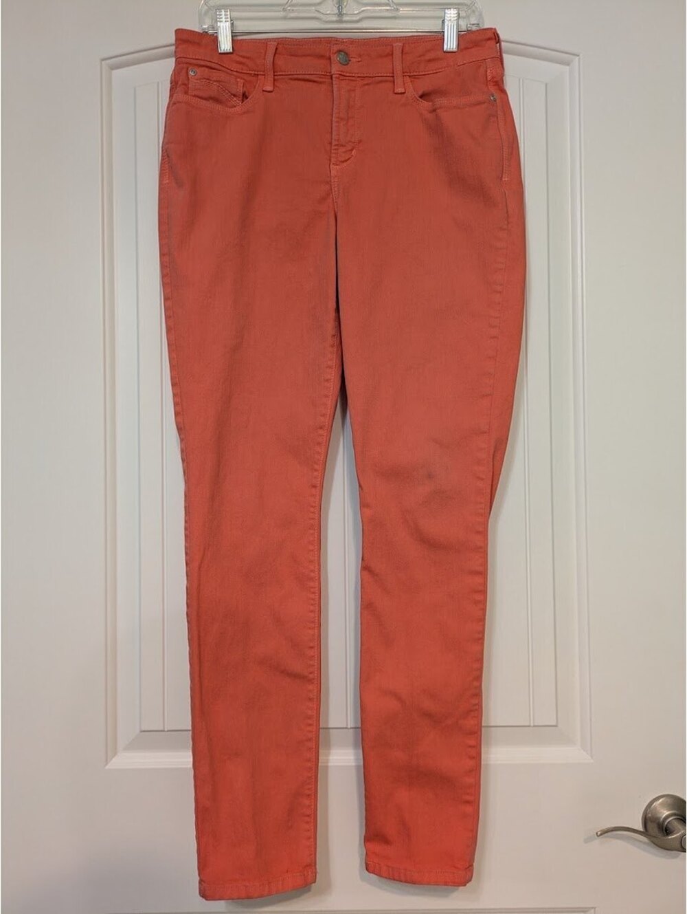 NYDJ Jeans Size 10 Coral Denim – Alpine Ivory